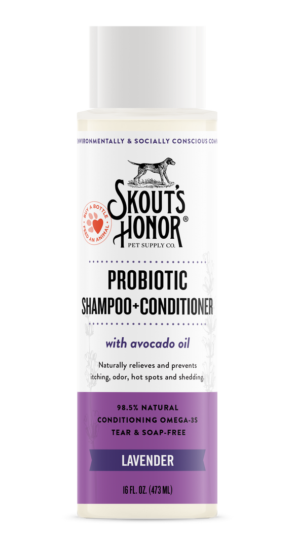 Skout's Honor Shampoo + Conditioner for Dogs & Cats