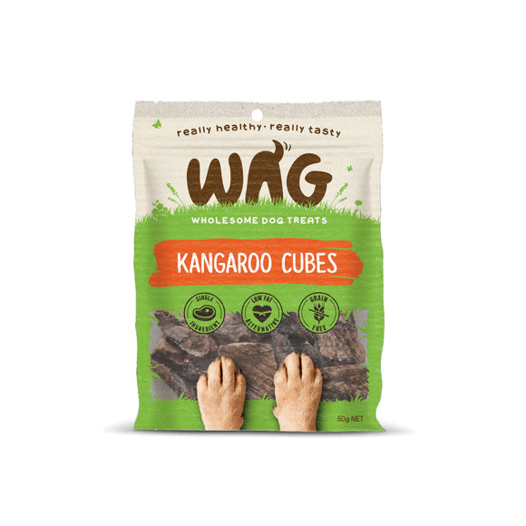 WAG Kangaroo Cubes 50g