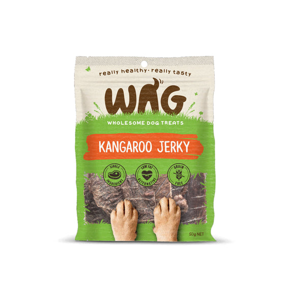 WAG Kangaroo Jerky 50g